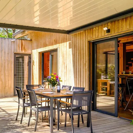 Chalet Avec Jacuzzi Et Pétanque - 6 Pers. - Fr-1-877-22 *