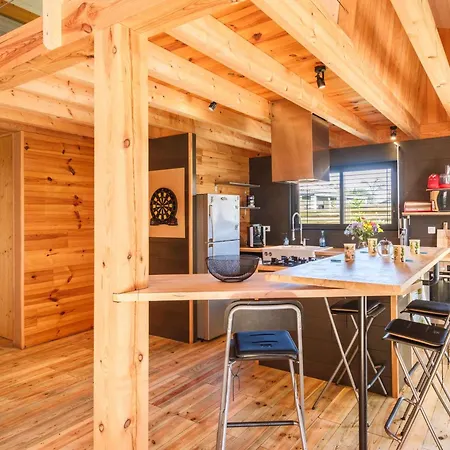 Chalet Avec Jacuzzi Et Pétanque - 6 Pers. - Fr-1-877-22 Gastes