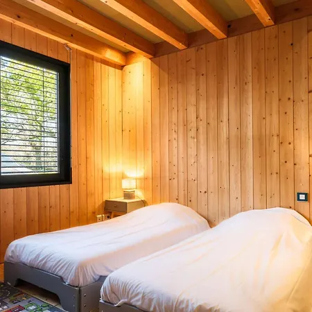 Chalet Avec Jacuzzi Et Pétanque - 6 Pers. - Fr-1-877-22 *